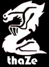 thaZe logo